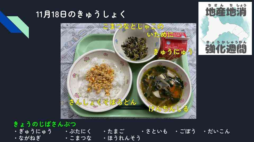 きょうのきゅうしょく - 2025-11-18T132618.580