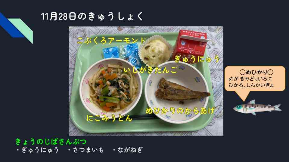 きょうのきゅうしょく - 2025-11-28T135501.303