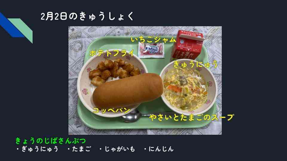 きょうのきゅうしょく - 2026-02-02T132642.761